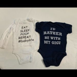 Newborn onesies